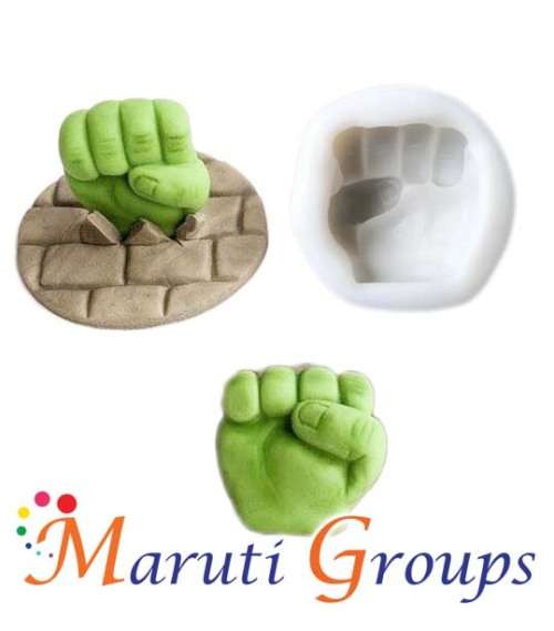 Fist or hulk Silicone Mould