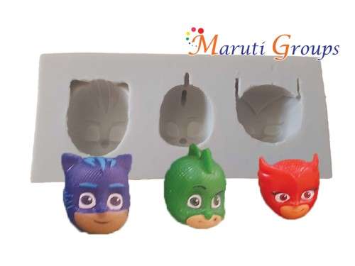 PJ Mask Silicone Mould
