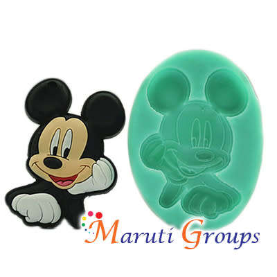 Mickey Mouse Silicone fondant mould