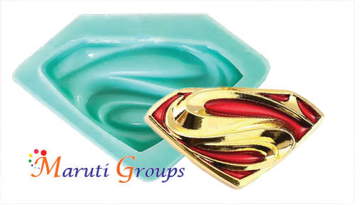 Superman silicone mould