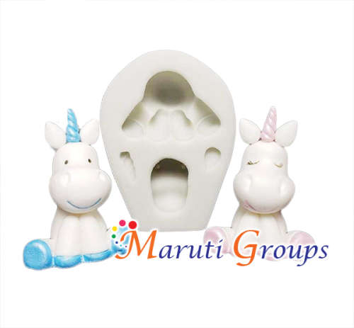 Unicorn Build it silicone mould