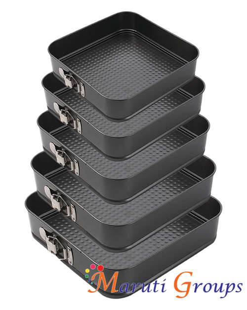 5 PCS Round Shape Cake Mould, Round Baking Tray / Tin