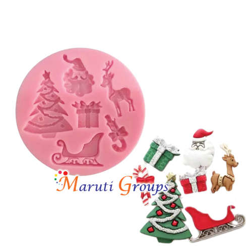 Christmas silicone mould
