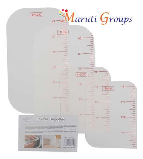 Flexible Smoother / Scraper - Fondant bakeware