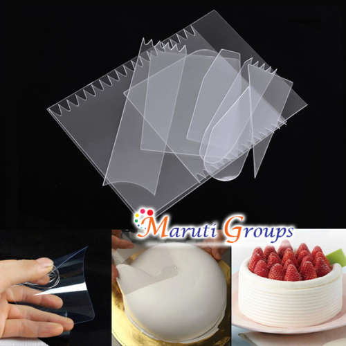 Flexible Smoother / Scraper - Fondant bakeware