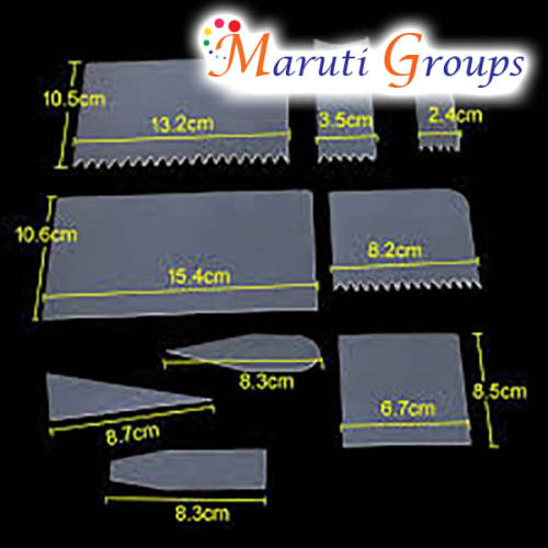 Flexible Smoother / Scraper - Fondant bakeware