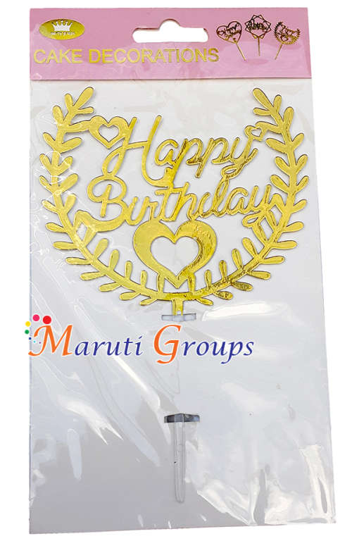 Happy Birthday - Cake Topper