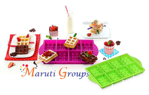 Mini waffle / Mini Gaufres Party soft silicone mould