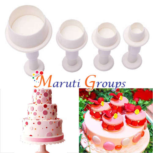 Round Circles Plunger Cookie Cutter