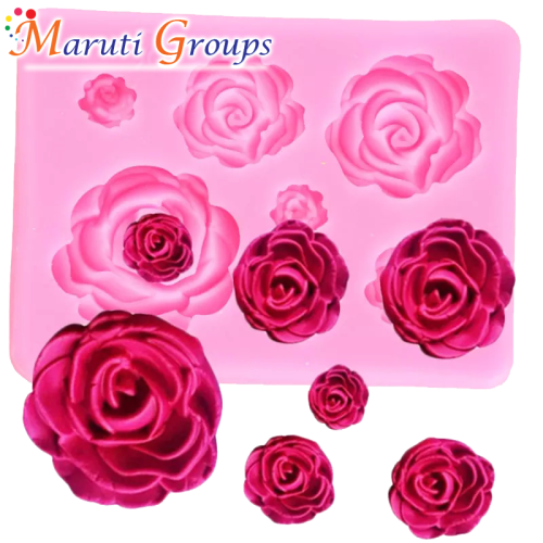 Rose Silicone fondant mould