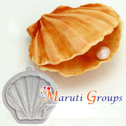 Big Sea Shell Fondant Cake Molds / Silicone fondant mould