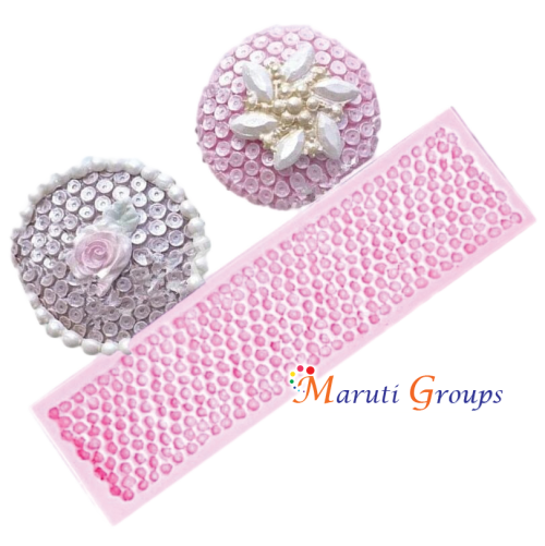 Sequin Silicone fondant mould
