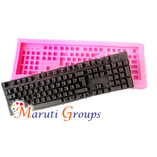 Keyboard silicone mould