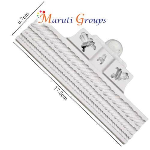 Rope silicone mould 19cm x5cm