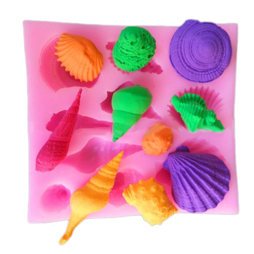 sea shell Silicone fondant / Mould