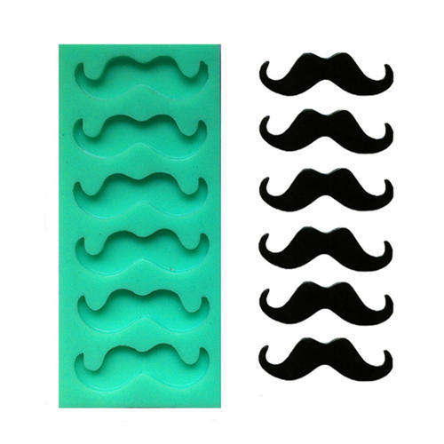 mustache Silicone fondant / Mould