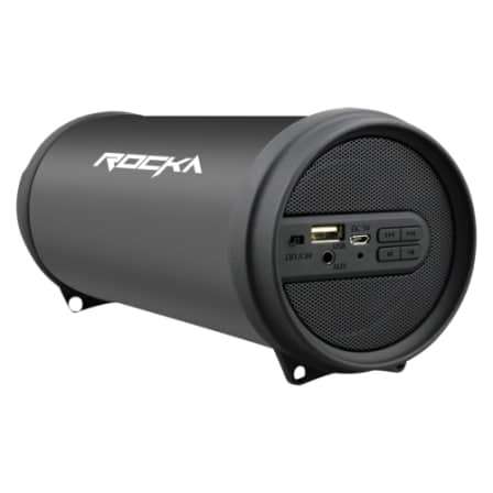 Rocka Mini Rolla Bluetooth Speaker With Fm Radio