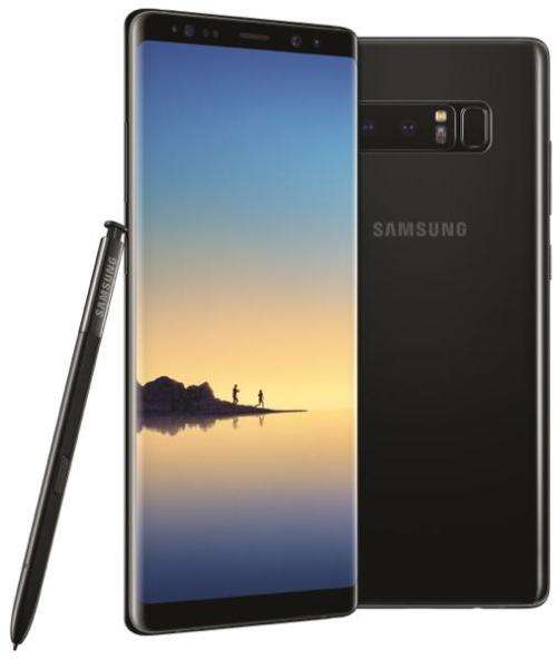 Samsung Galaxy Note 8 Midnight Black 64GB - Refurbished