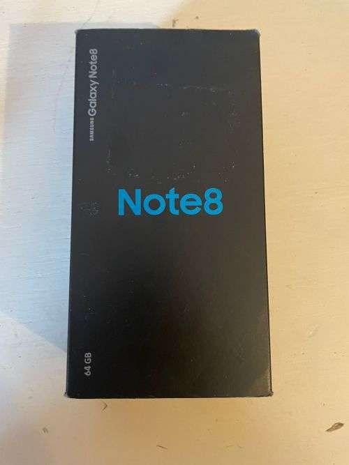 Samsung Galaxy Note 8 Midnight Black 64GB - Refurbished