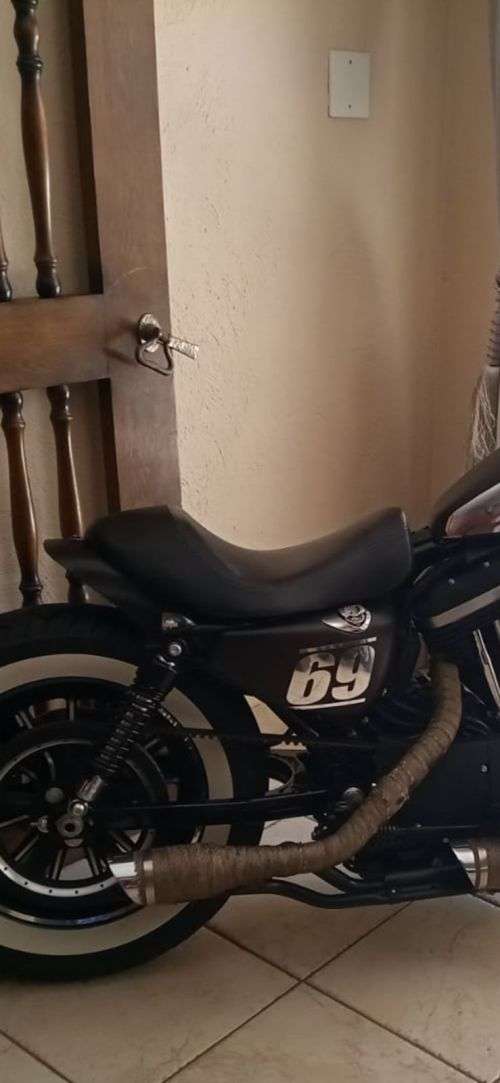 Harley Davidson/Bobber seat and rear fender with brake light