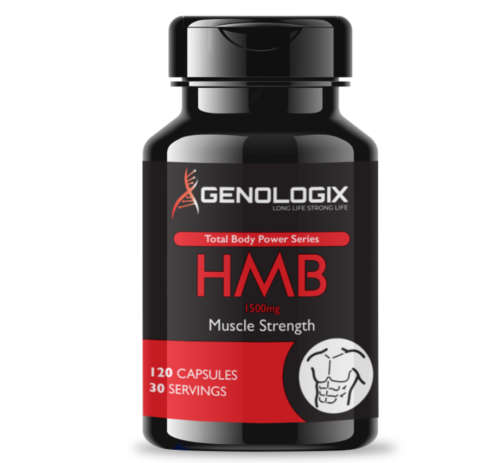 Genologix - HMB 1500mg (30 servings x 120 capsules)