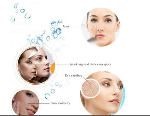 Deep Cleaning Facial Cleaner Steaming Device - Pink and White