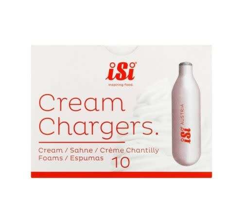 Cream gun for whipping cream