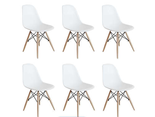 Eames Replica Dining chairs - set of 6