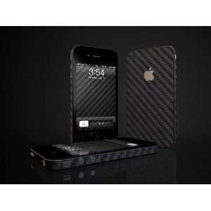 Slickwraps Black Carbon Fibre iPhone 4/4S Wrap. PRICE DROP today R100