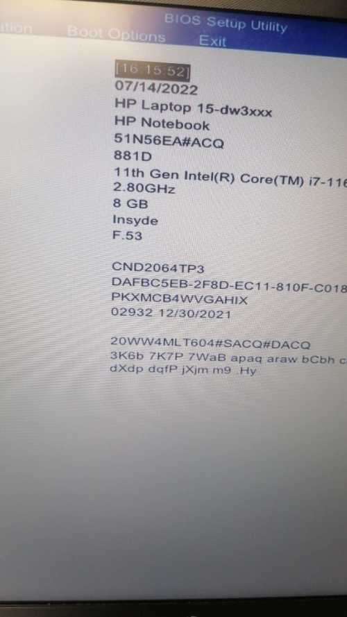 Monster Hp 15 11th generation i7