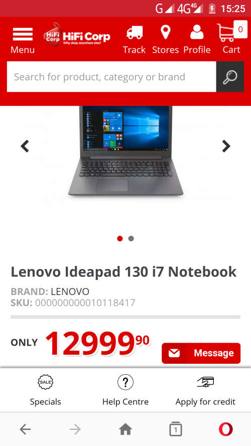 Lenovo 130 i7 8th generation