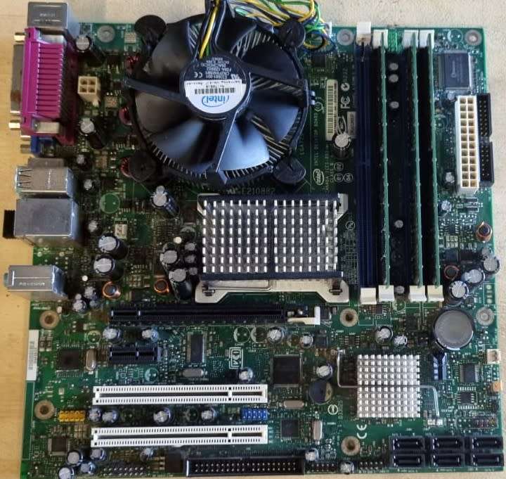 Intel DQ965GF Motherboard including Intel 6420 CPU & 3GB RAM