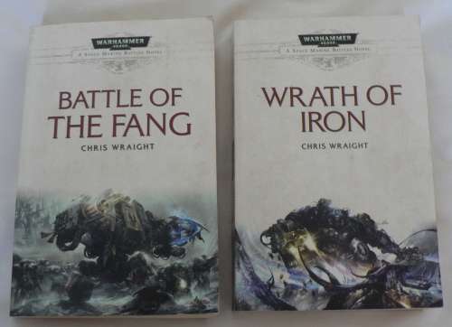 WARHAMMER: 2 X Space Marines Battles novels