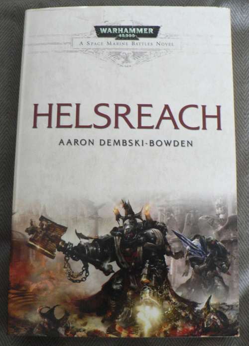 WARHAMMER:  Space Marines Battles novel, Helsreach