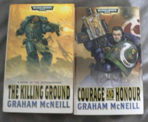 WARHAMMER: 2 x Ultramarines novels by Graham McNeill