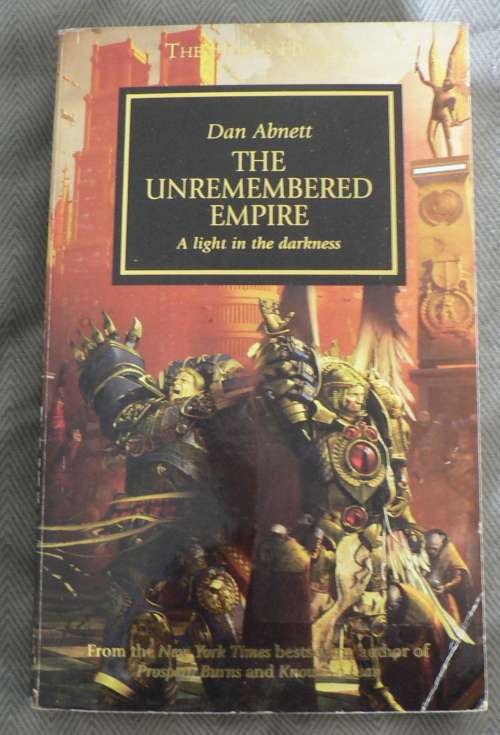 The horus hersesy series, by Dan Abnett: The unremembered empire