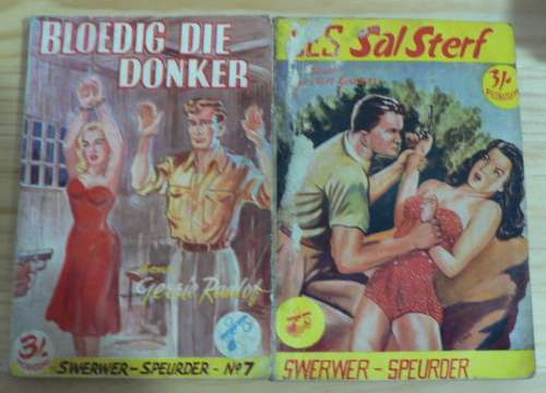 2 X Swerwerspeurder boekies (Pronk boeke)(lot 3)
