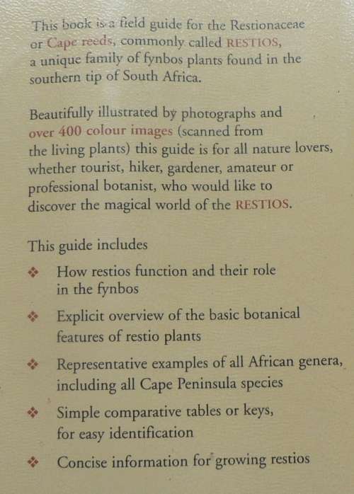 Restios of the Fynbos by Haaksma & Linder