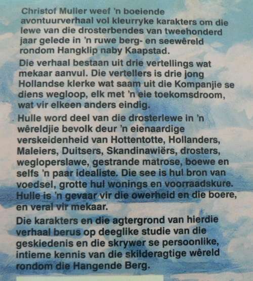 Die hangende berg deur Christof Muller(pragtige historiese verhaal)