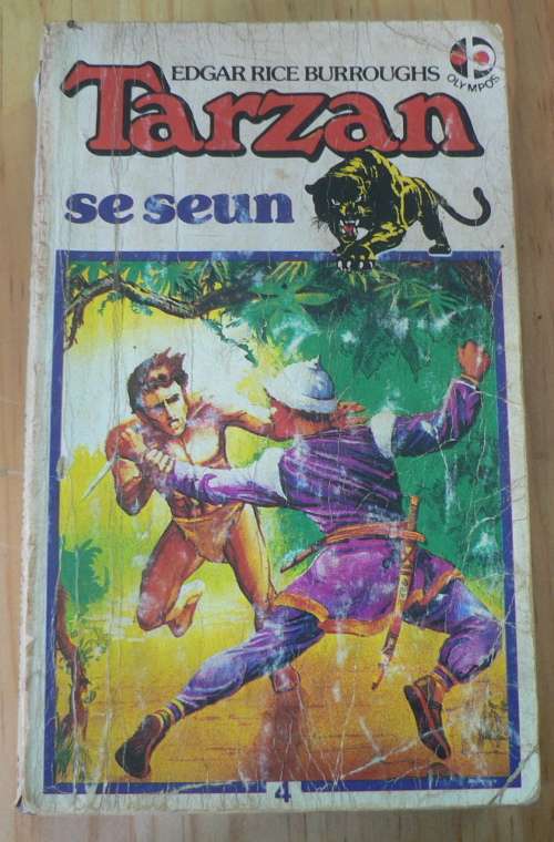 Tarzan se seun deur Edgar Rice Burroughs(slapband)