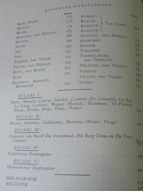 Hugenote Familieboek deur A. J. Kannemeyer