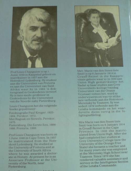 LETABA kommando's/commandos deur Louis Changuion