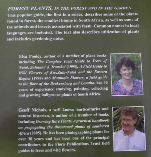 Forrest plants in the forrest and in the garden by Elsa Pooley
