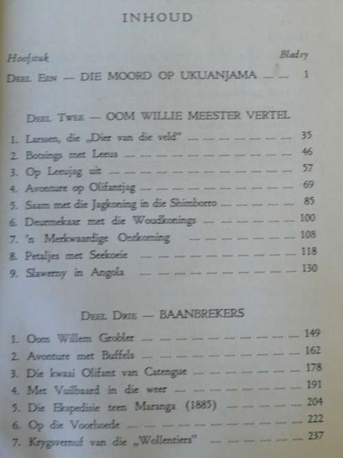 Veldsmanne deur J. von Moltke(dorsland jagavonture)