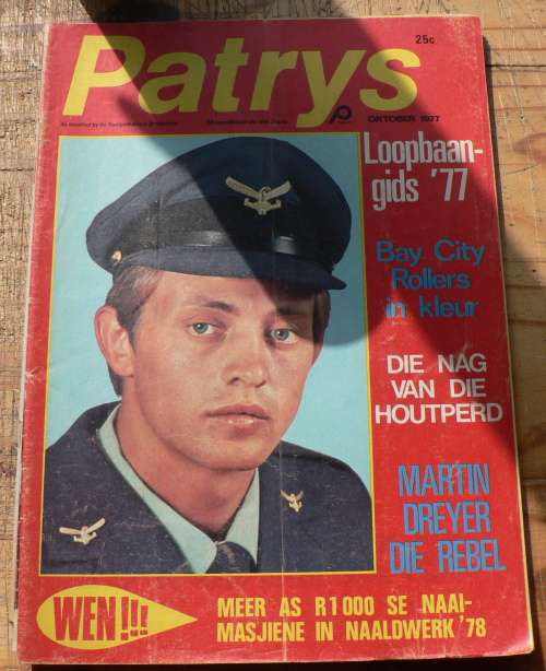 Patrys jeugtydskrif in goeie toestand (Oktober 1977)(summer sale)