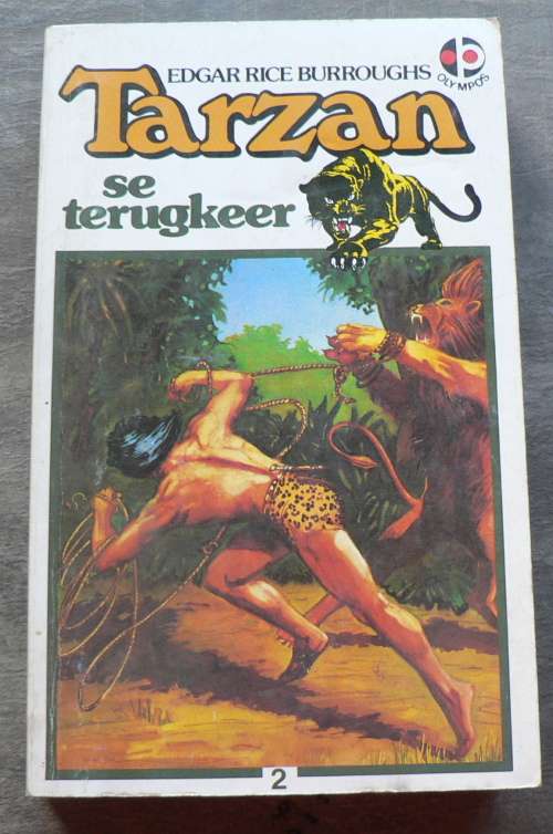 Tarzan se terugkeer deur Edgar Rice Burroughs(slapband)