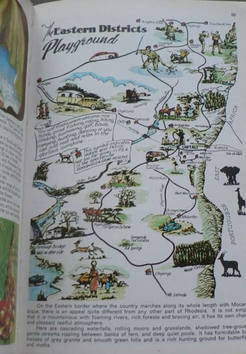 Great spaces washed with sun (Rhodesiana)