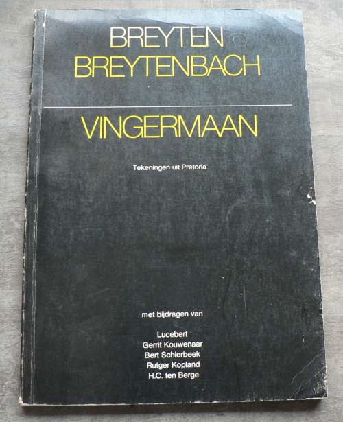 Vingermaan deur Breyten Breytenbach(gedigte en sketse/kuns uit sy tronk dae) Baie skaars