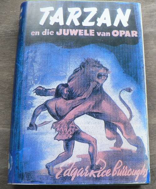 Tarzan en die juwele van Opar deur Edgar Rice Burroughs(hardeband)
