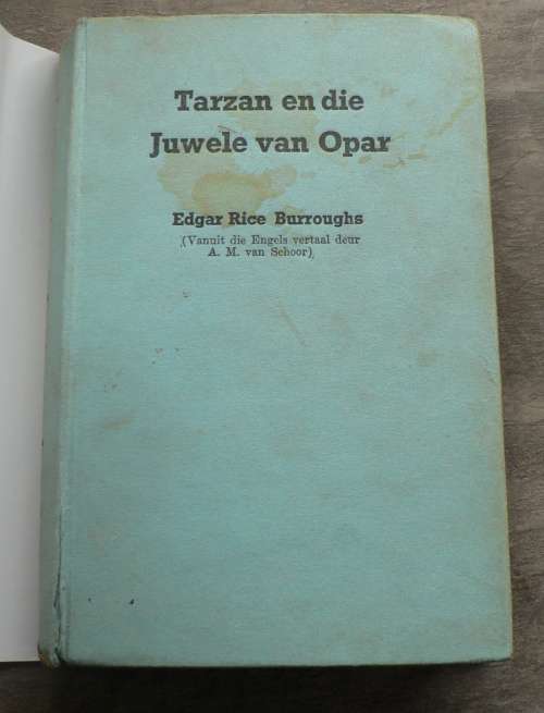 Tarzan en die juwele van Opar deur Edgar Rice Burroughs(hardeband)
